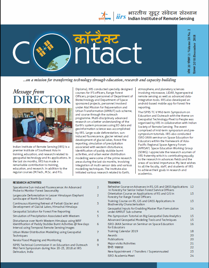 Image of Contact Newsletter December 2018