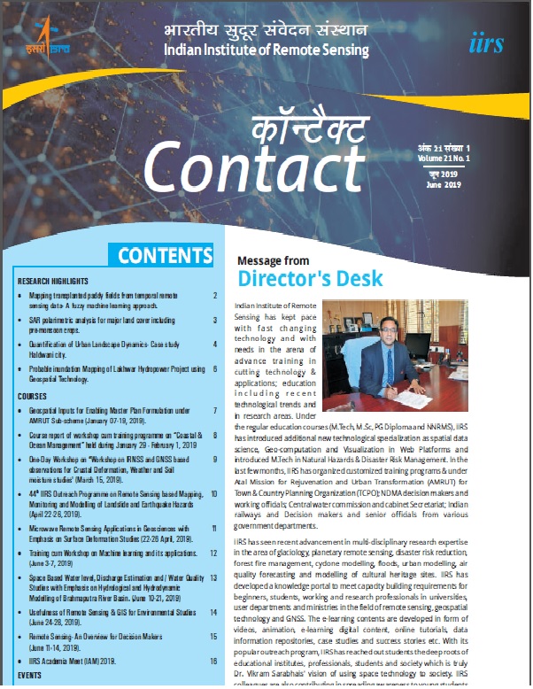 Image of Contact Newsletter June 2019