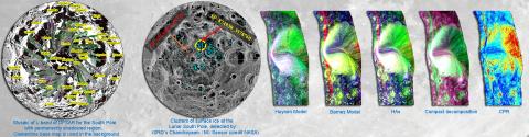 Chandrayaan-2 Mission’s L-band DFSAR Data Analysis for Ice Detection in PSRs of Lunar South Polar Craters Image of Chandrayaan-2 Mission’s L-band DFSAR Data Analysis for Ice Detection in PSRs of Lunar South Polar Craters