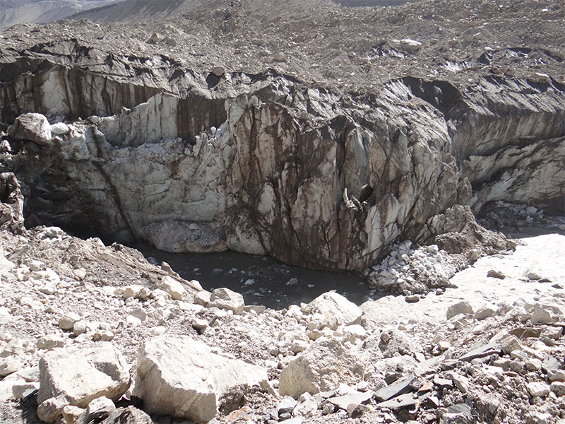 Image of Gangotri Glacier Snout Survey
