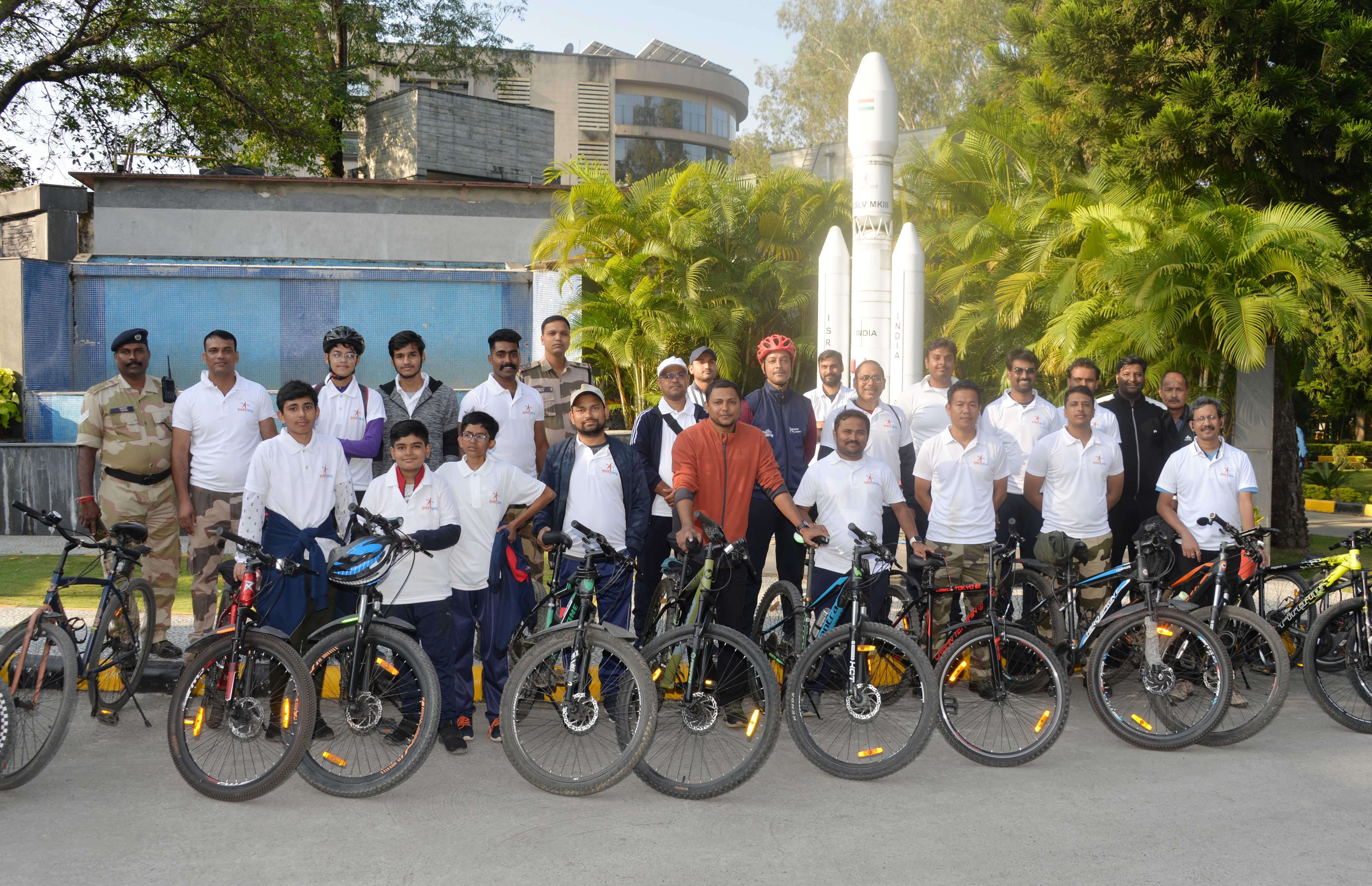 Cycling event on National Unity Day (2022) as part Azadi Ka Amrit Mahotsav celebration