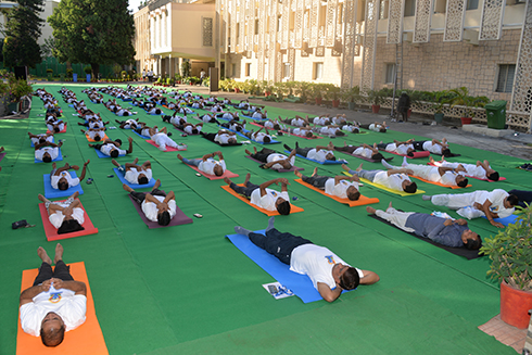 International Yoga Day 2022 Celebration  at IIRS, Dehradun