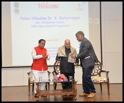 Visit of Padma Vibhushan Dr. Krishnaswamy Kasturirangan during December 08-10, 2022