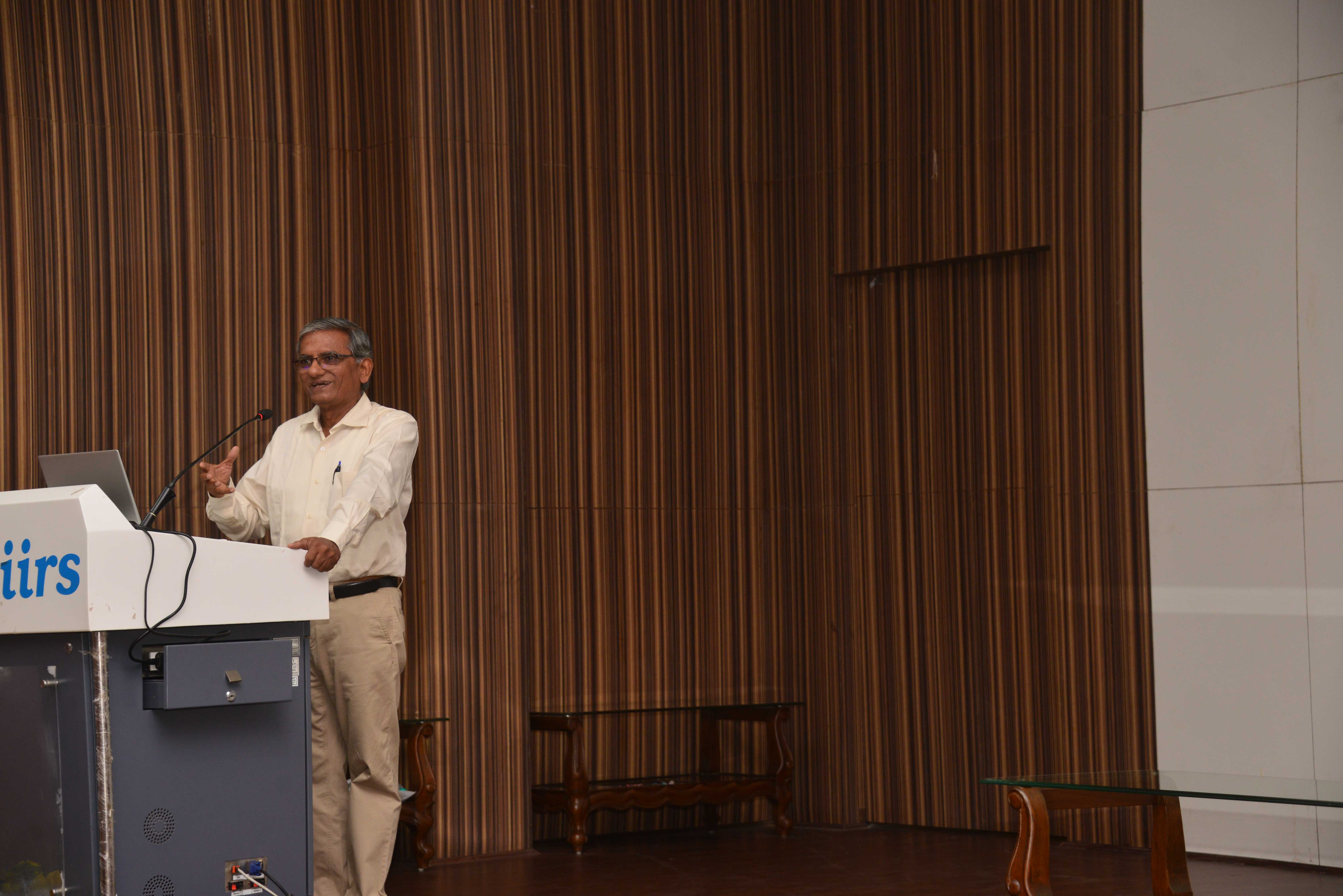 Visit of Dr. P.S. Roy at IIRS and Interaction with the scientists and students of IIRS