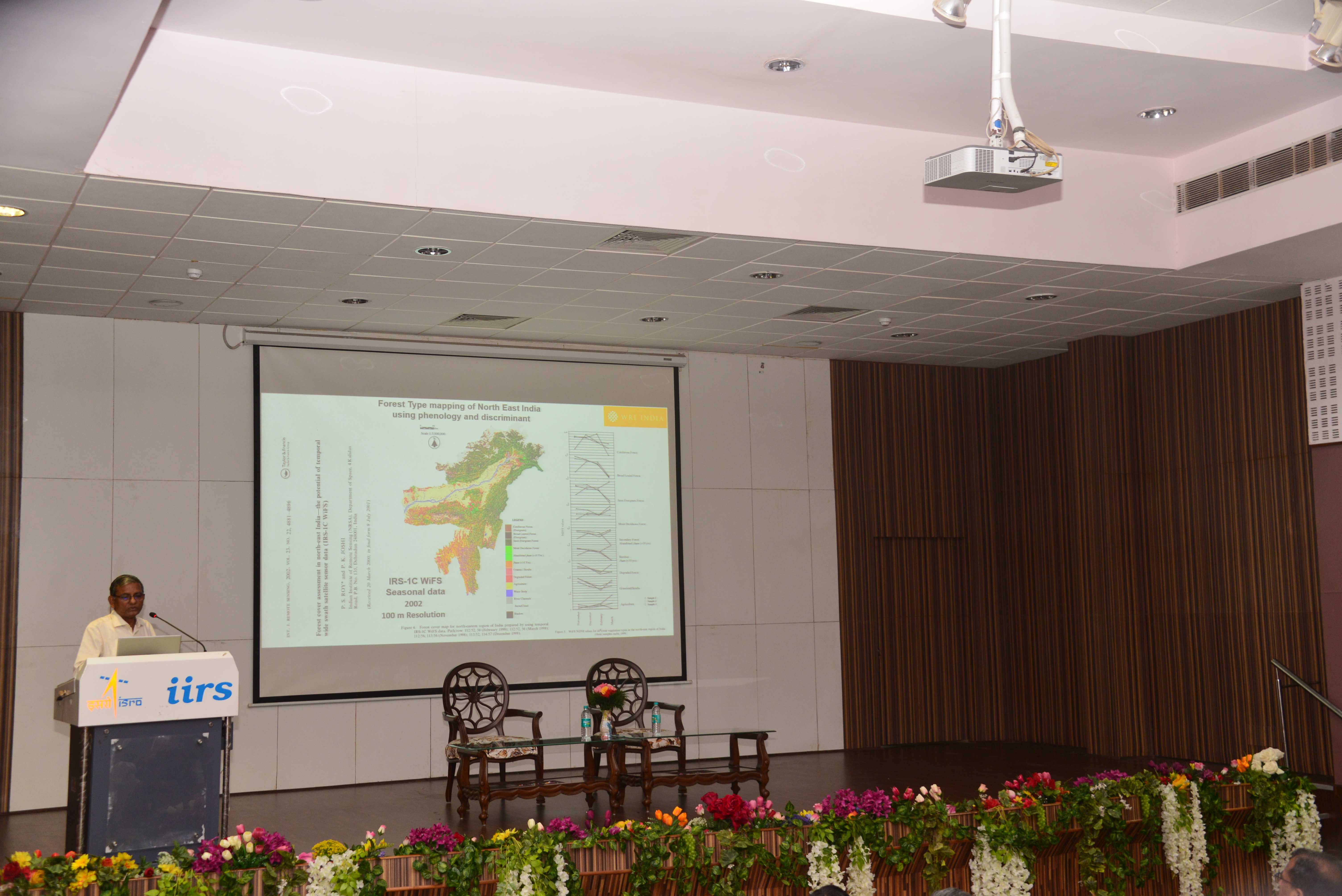 Visit of Dr. P.S. Roy at IIRS and Interaction with the scientists and students of IIRS