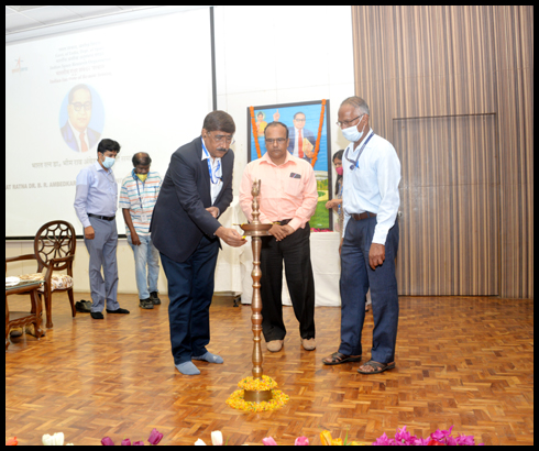 Image of Bharat Ratna Dr. B. R. Ambedkar’s 131st birth anniversary celebrations at IIRS