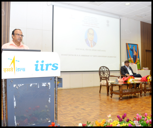 Image of Bharat Ratna Dr. B. R. Ambedkar’s 131st birth anniversary celebrations at IIRS