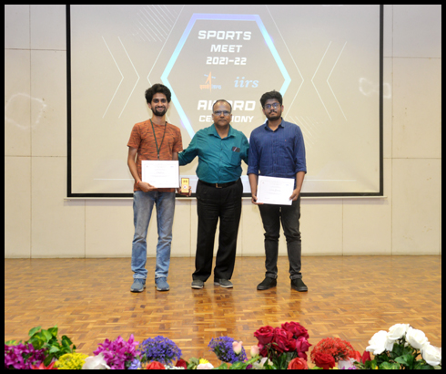 Image of IIRS Students Sports meet 2021-22, Award Ceremony on May 13, 2022