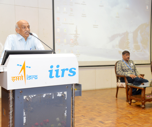 Image of Shri A. S. Kiran Kumar, Vikram Sarabhai Professor & Member, Space commission visited IIRS on June 09, 2022