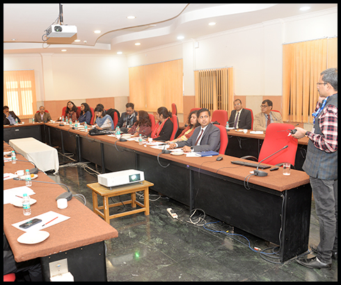 Technical Visit of IAS officer trainees from LBSNAA Mussoorie on February 02, 2023