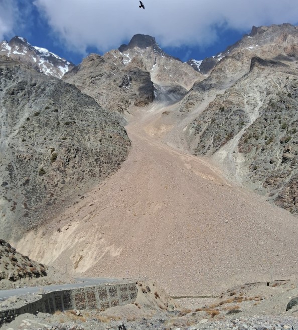 Image of Glacier-Induced Alluvial Fan in Higher Himalayan Region, Uttarkashi, Uttarakhand