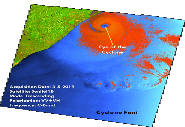 Image of Cyclone Fani Image